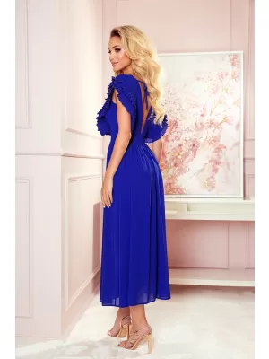 Rochie NUMOCO YANA 367-2 ALBASTRU
