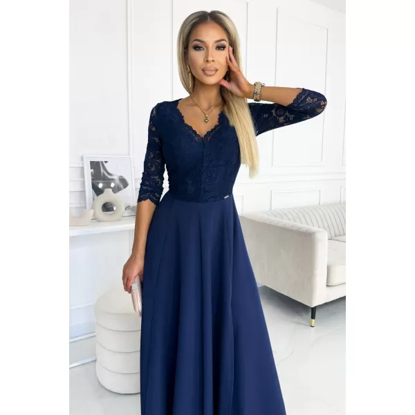  Rochie NUMOCO AMBER 309-6 ALBASTRU 