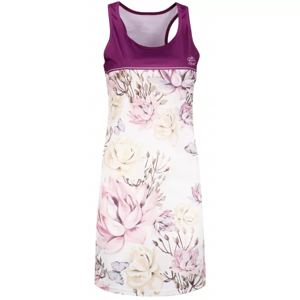  Rochie funcțională vestă de damă ALTISPORT VOJ/ALW008SAT01 BURGUNDIA 