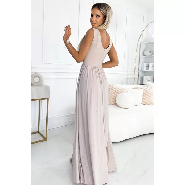  Rochie NUMOCO SUSAN 490-2 BEJ 