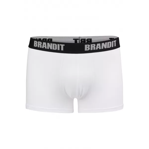  Boxeri bărbați BRANDIT BD4501 ALB/NEGRU Brandit1 