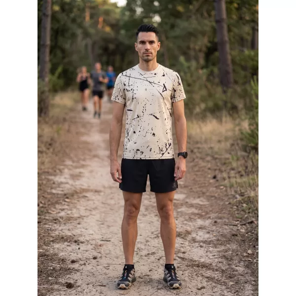  Tricou funcțional premium pentru bărbați ALTISPORT VOJ/ALM034TR01 MARO 