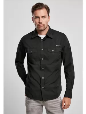 Cămaşă BRANDIT SLIM WORKER BD4005 NEGRU