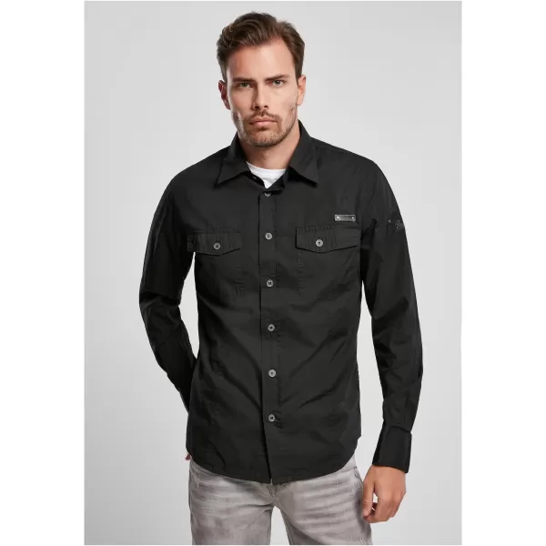  Cămaşă BRANDIT SLIM WORKER BD4005 NEGRU 
