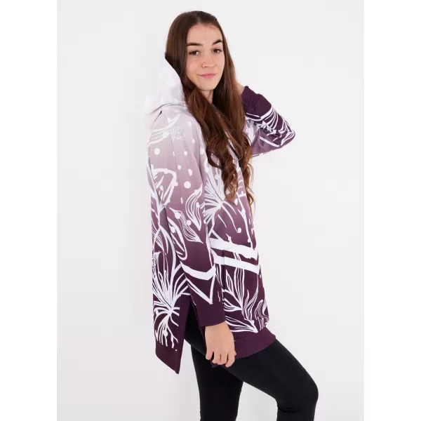  Hanorac funcțional premium pentru femei ALTISPORT VOJ/ALW045MI03 VIOLET/ALB 