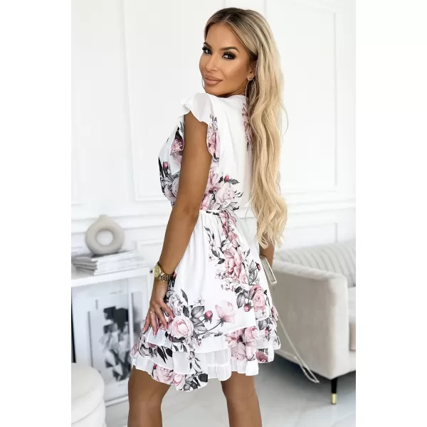  Rochie NUMOCO PATRIZIA 468-1 ALB 