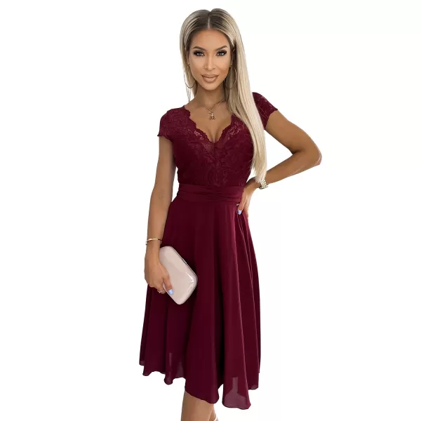  Rochie NUMOCO LINDA 381-5 ROŞU 