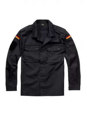 Cămaşă BRANDIT BW FELDBLUSE BD4221 NEGRU