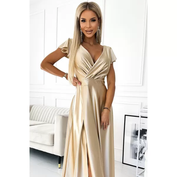  Rochie NUMOCO CRYSTAL 411-7 BEJ 