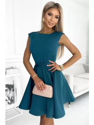 Rochie NUMOCO 442-2 ALBASTRU