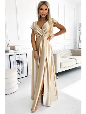 Rochie NUMOCO CRYSTAL 411-7 BEJ