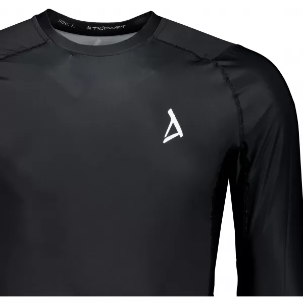  Tricou de compresie funcțional premium pentru bărbați ALTISPORT VOJ/ALM000TR03 NEGRU 