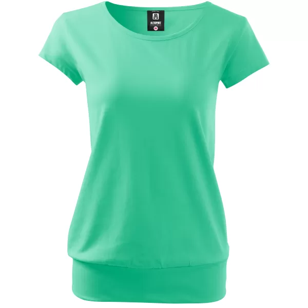  Tricou de damă ALTISPORT NoPrint NP/ALW021 MENTĂ 