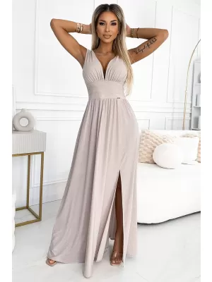 Rochie NUMOCO SUSAN 490-2 BEJ