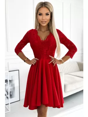 Rochie NUMOCO NICOLLE 210-16 ROŞU