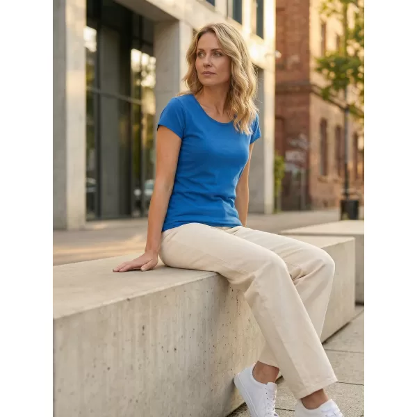  Tricou de damă ALTISPORT NoPrint NP/ALW221 ALBASTRU AZUR 
