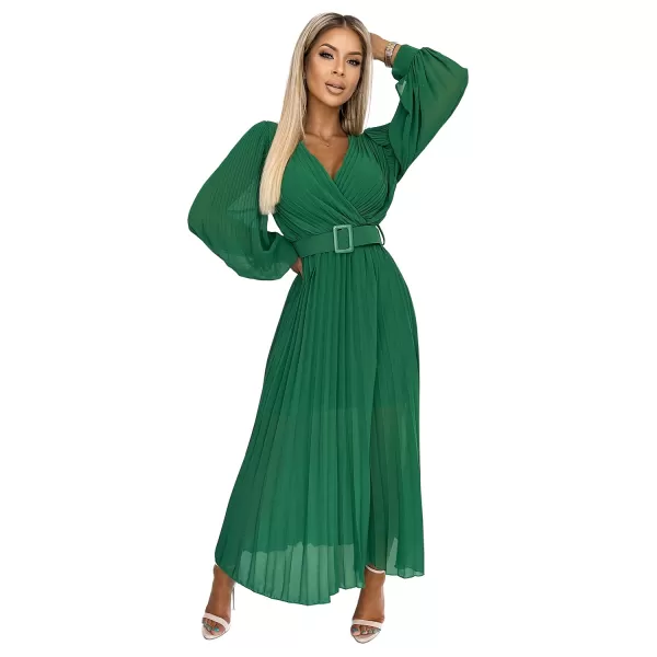  Rochie NUMOCO KLARA 414-3 VERDE 