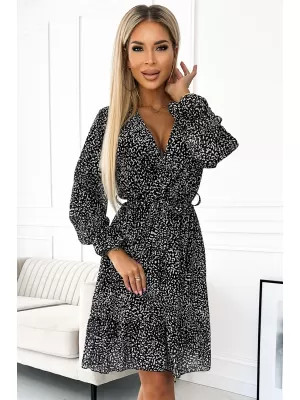 Rochie NUMOCO 506-1 NEGRU