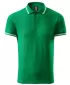 Tricou pentru bărbați cu guler ALTISPORT NoPrint NP/ALM912 VERDE MEDIU