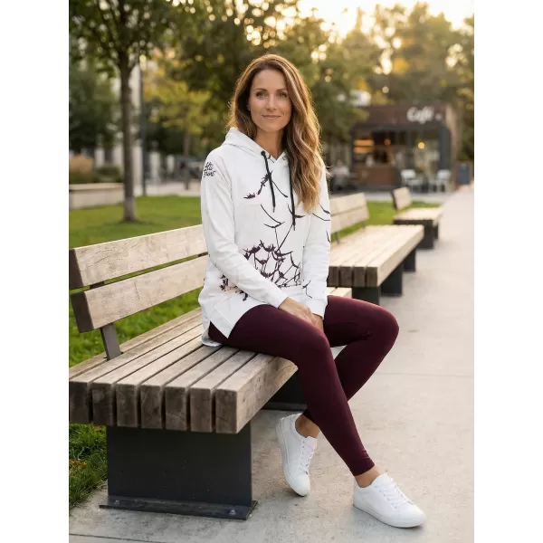  Hanorac funcțional premium pentru femei ALTISPORT VOJ/ALW035MI03 ALB 