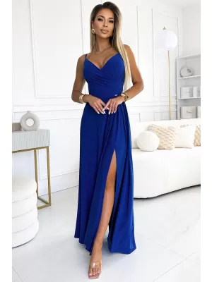 Rochie NUMOCO CHIARA 299-17 ALBASTRU