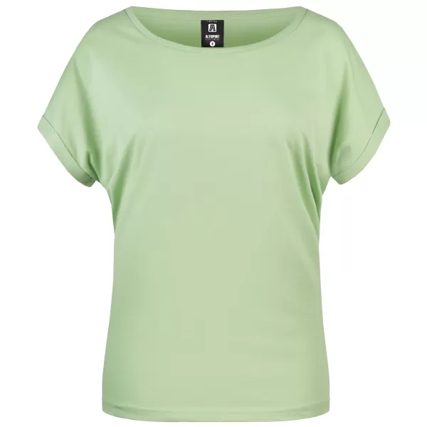 Tricou pentru femei ALTISPORT NoPrint NP/ALW5008 VERDE MOALE 