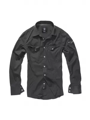 Cămaşă BRANDIT SLIM WORKER BD4005 NEGRU
