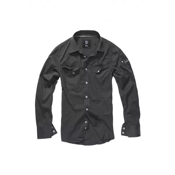  Cămaşă BRANDIT SLIM WORKER BD4005 NEGRU 