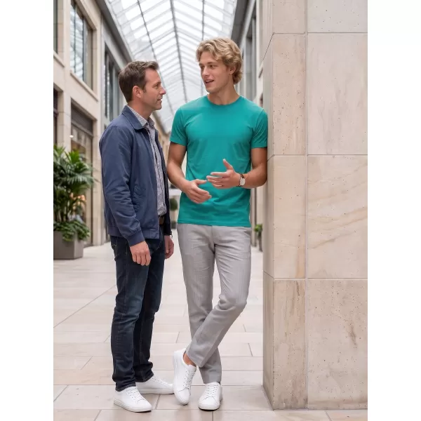  Tricou pentru bărbați ALTISPORT NoPrint NP/ALM921 SMARALD 