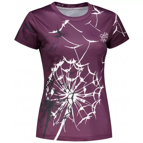  Tricou funcțional premium pentru femei ALTISPORT VOJ/ALW035TR01 SMARALD 