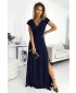 Rochie NUMOCO CRYSTAL 411-3 ALBASTRU ÎNCHIS