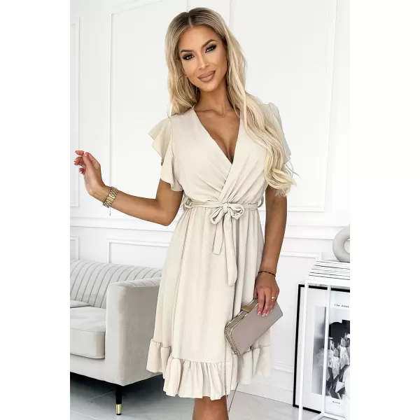  Rochie NUMOCO CORNELIA 455-1 BEJ 
