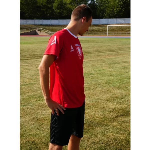  Tricou funcțional premium pentru bărbați ALTISPORT VOJ/ALM040TR01 ROȘU 