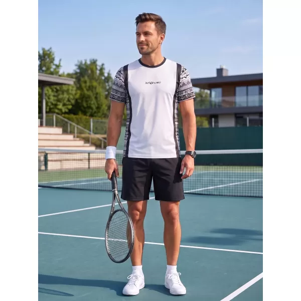  Tricou funcțional premium pentru bărbați ALTISPORT VOJ/ALM043TR01 ALB 