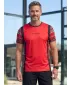 Tricou funcțional premium pentru bărbați ALTISPORT VOJ/ALM043TR01 ROȘU