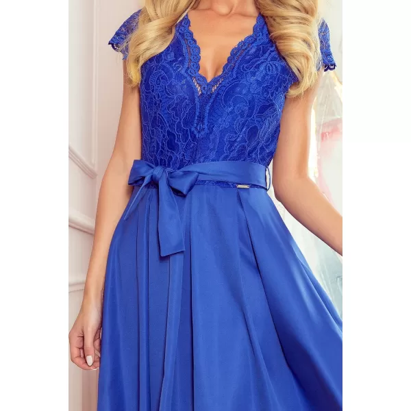  Rochie NUMOCO ANNA 242-3 ALBASTRU 
