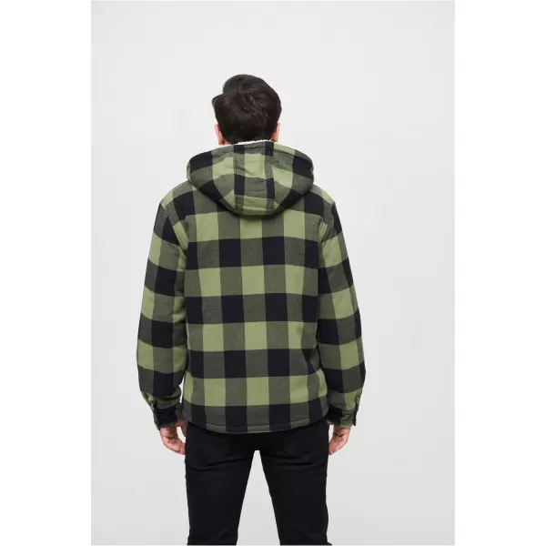  Sacou BRANDIT LUMBER BD3172 NEGRU/MĂSLIN 