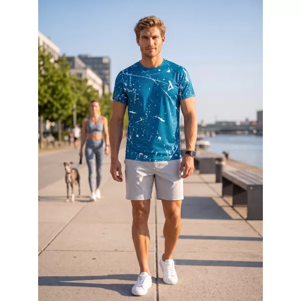  Tricou funcțional premium pentru bărbați ALTISPORT VOJ/ALM034TR01 KEROSENUL 