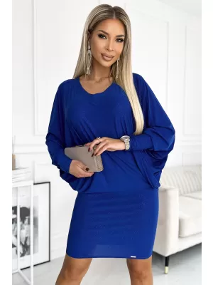 Rochie NUMOCO A402-6 ALBASTRU