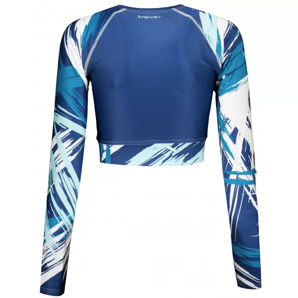  Crop top funcțional premium pentru femei, cu mâneci lungi ALTISPORT VOJ/ALW039TR04 OBICEIURI 