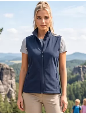 Vesta softshell dama ALTISPORT NoPrint NP/ALW7211NJ BLEUMARIN/MARINĂ