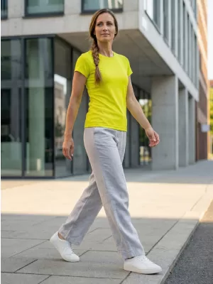 Tricou funcțional de damă ALTISPORT NoPrint NP/ALW041 GALBEN NEON