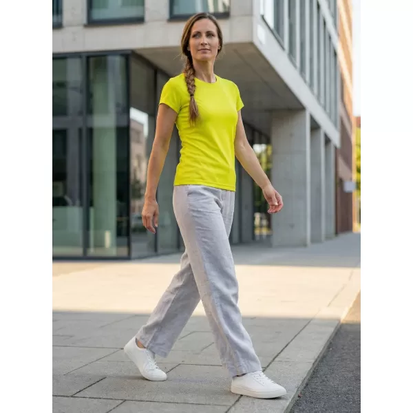 Tricou funcțional de damă ALTISPORT NoPrint NP/ALW041 GALBEN NEON 