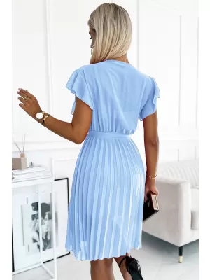 Rochie NUMOCO 424-5 ALBASTRU