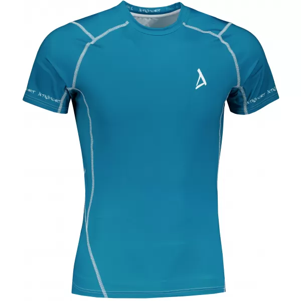  Tricou de compresie funcțional premium cu mâneci scurte pentru bărbați ALTISPORT VOJ/ALM000TR04 ROȘU 