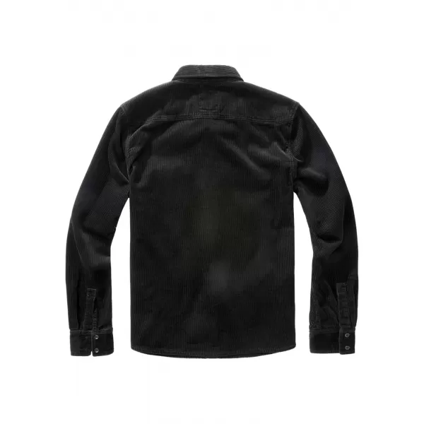  Cămaşă BRANDIT CORDUROY CLASSIC BD4035 NEGRU 