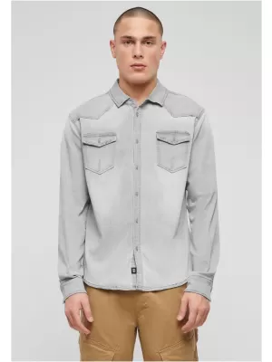 Cămaşă BRANDIT RILEY DENIM BD4020 GRI