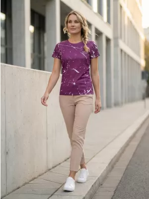 Tricou funcțional premium pentru femei ALTISPORT VOJ/ALW034TR01 SMARALD
