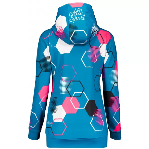  Hanorac funcțional premium pentru femei ALTISPORT VOJ/ALW037MI01 KEROSEN/ROZ 