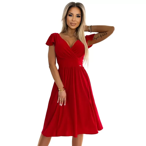  Rochie NUMOCO MATILDE 425-9 ROŞU 